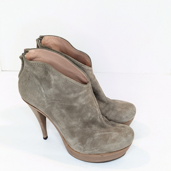 Pura Lopez suede ankle boots - Picture 16 of 16